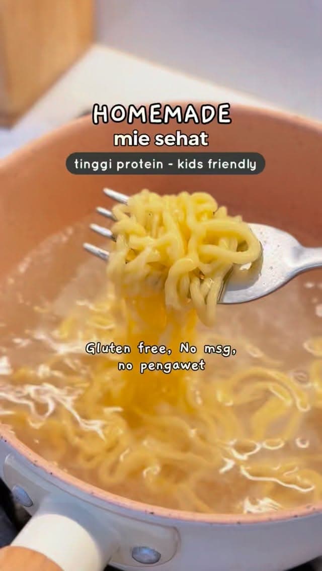 Mie sehat 2 ingredientes