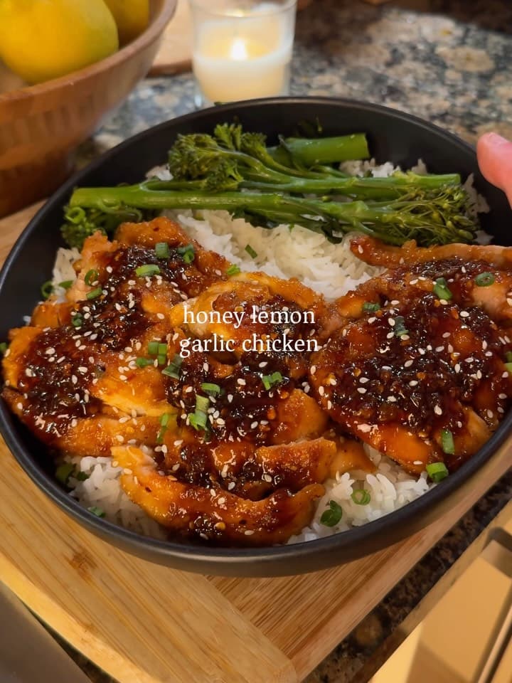 Honey Lemon Garlic Chicken