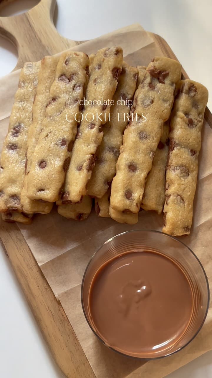 Chocolate Chip Cookie Fries