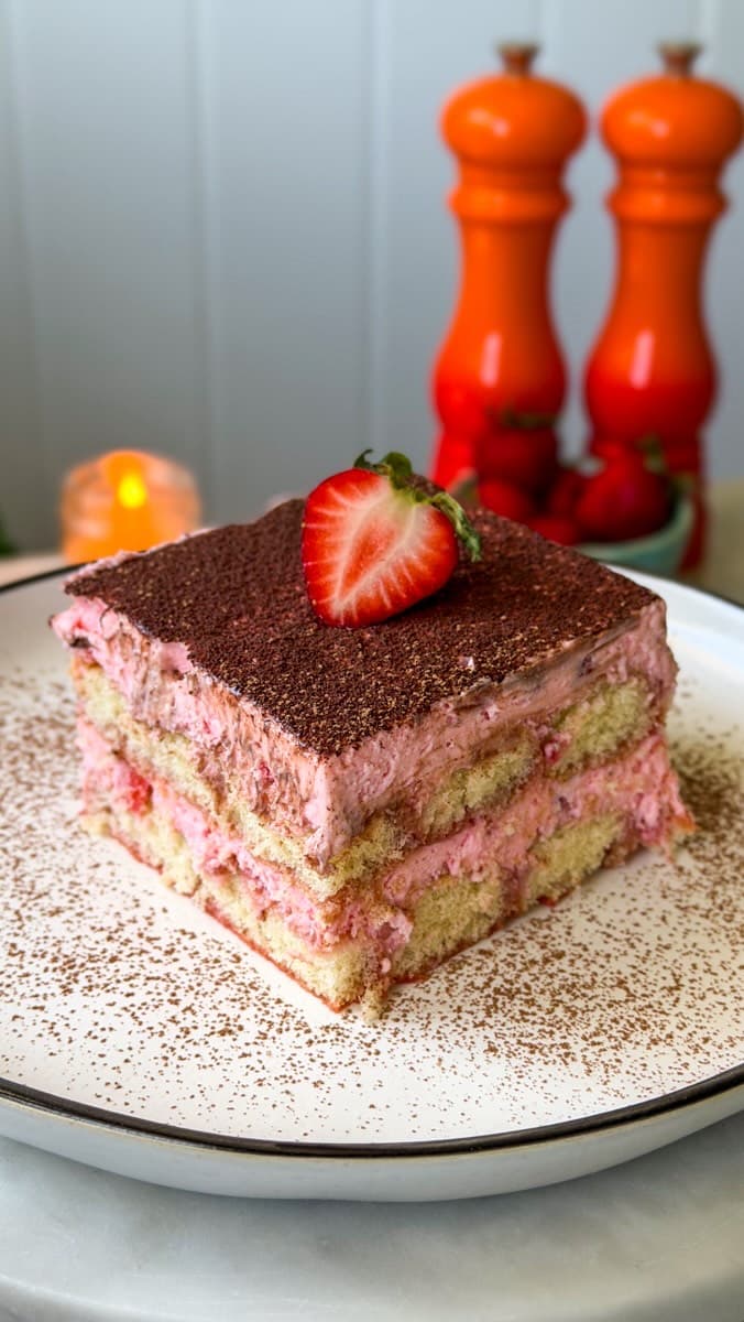Easy Strawberry Tiramisu