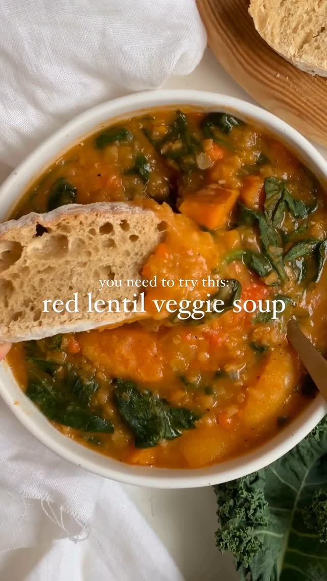 Healthy Veggie Linsensuppe