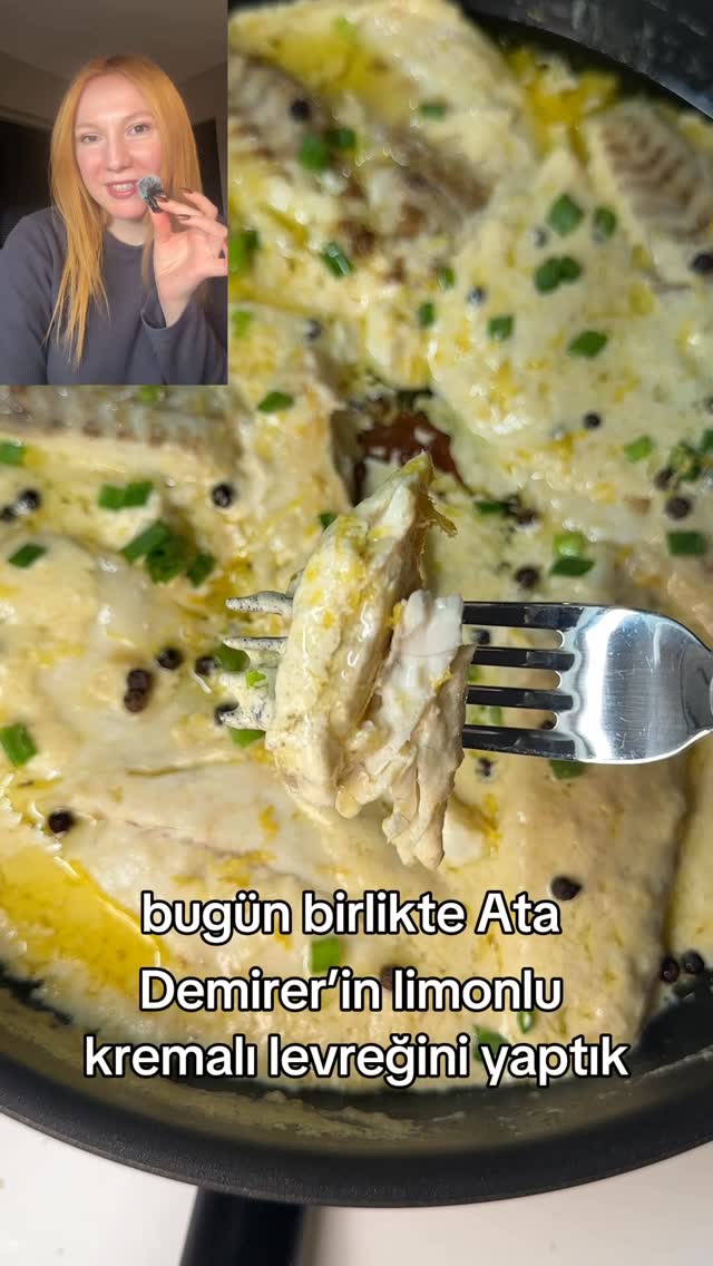 Limonlu Kremalı Levrek