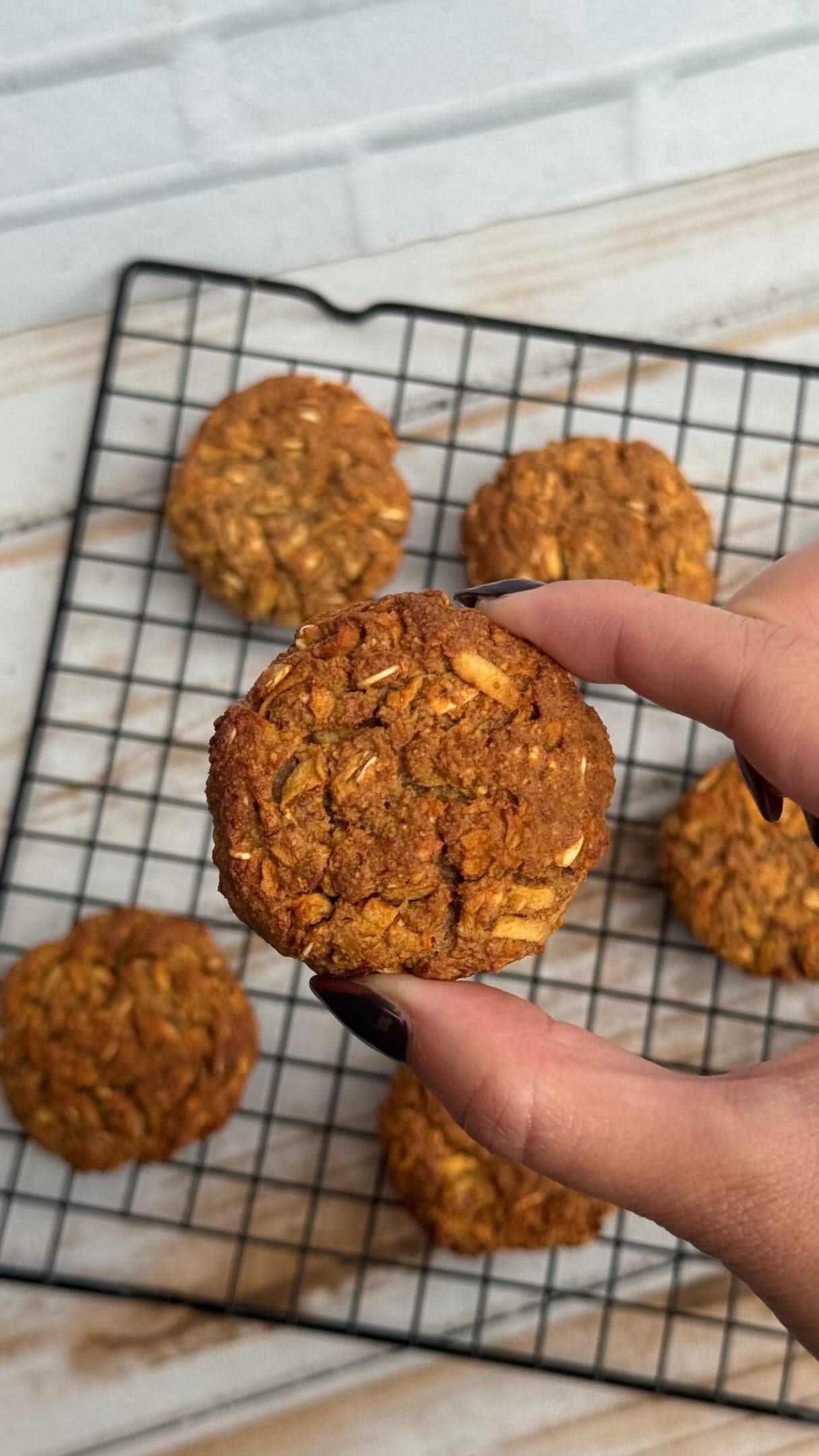 Soft cookies de manzana y canela