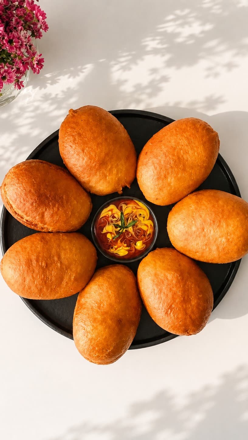 Pizza-style Donut Piroshki