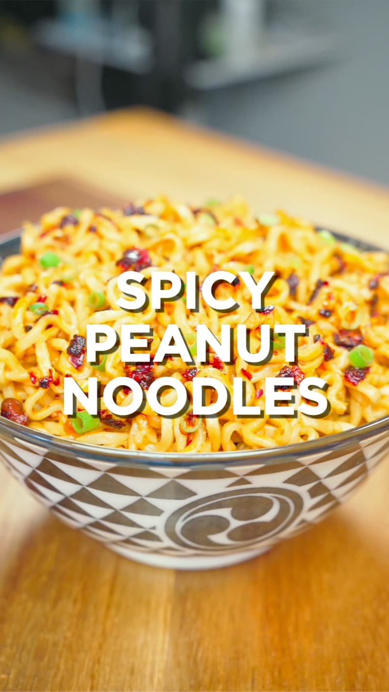 Krydrede Peanut Noodles