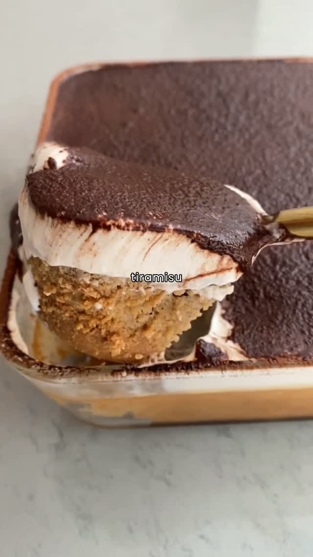 Tiramisu Baked Oats