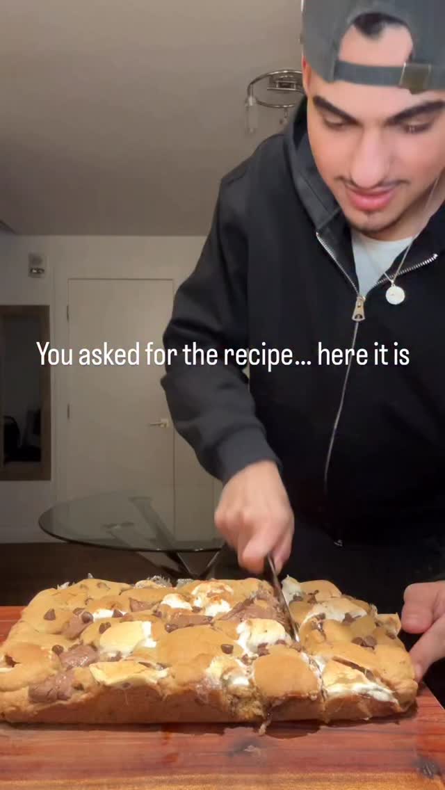Caramilk S'mores Cookie Bake