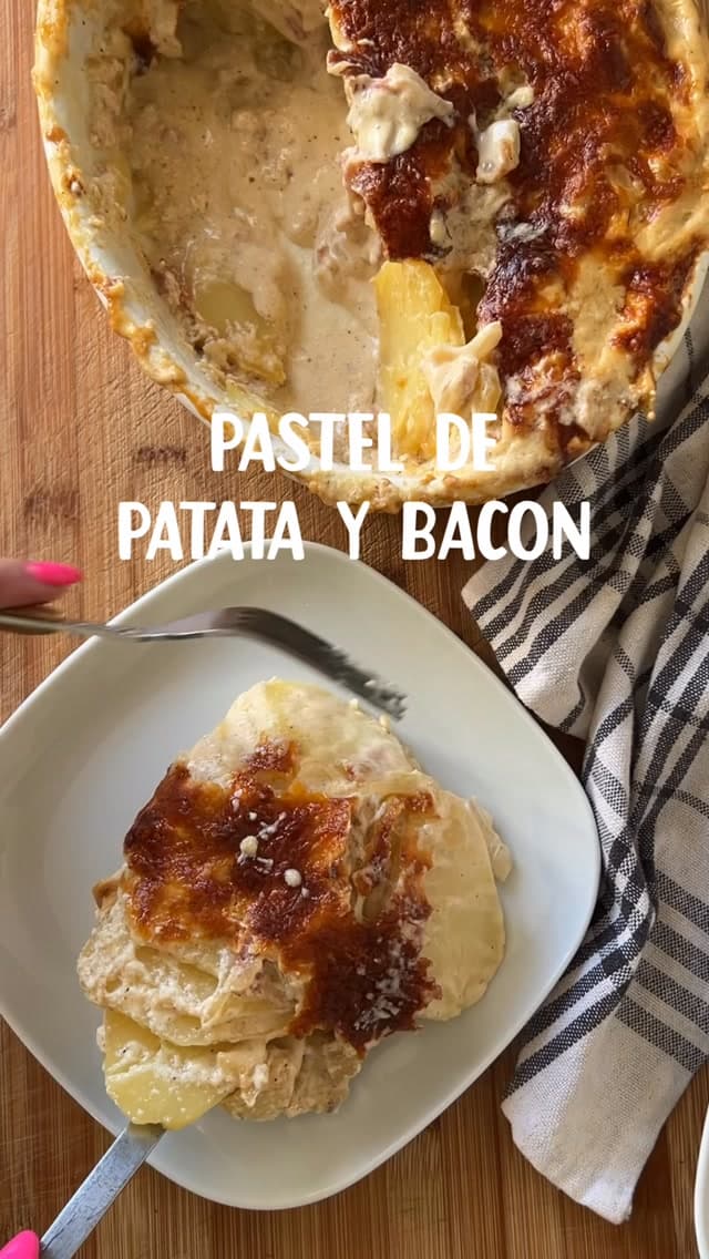 Potato Gratin with Bacon