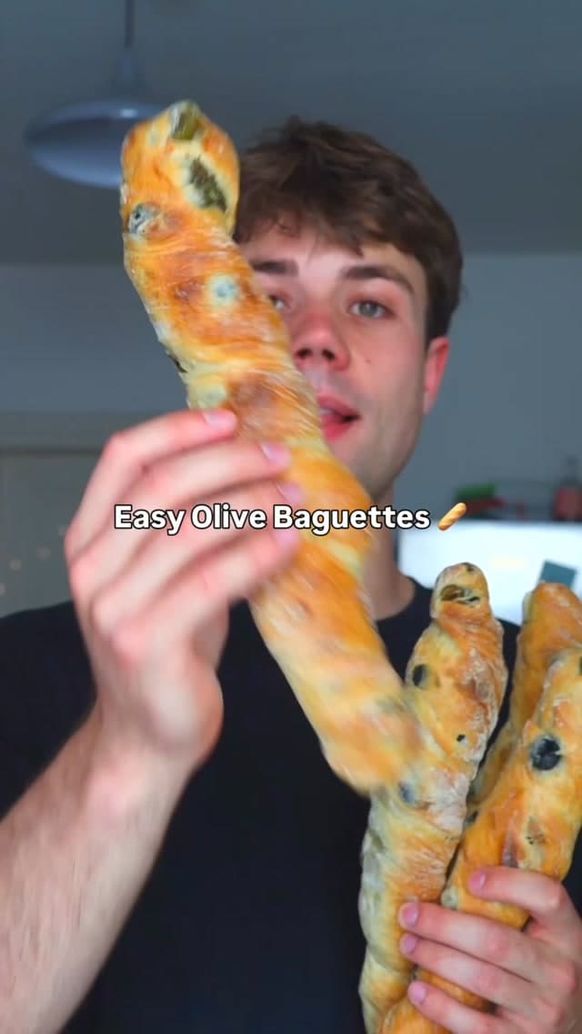 Easy Olive Baguettes