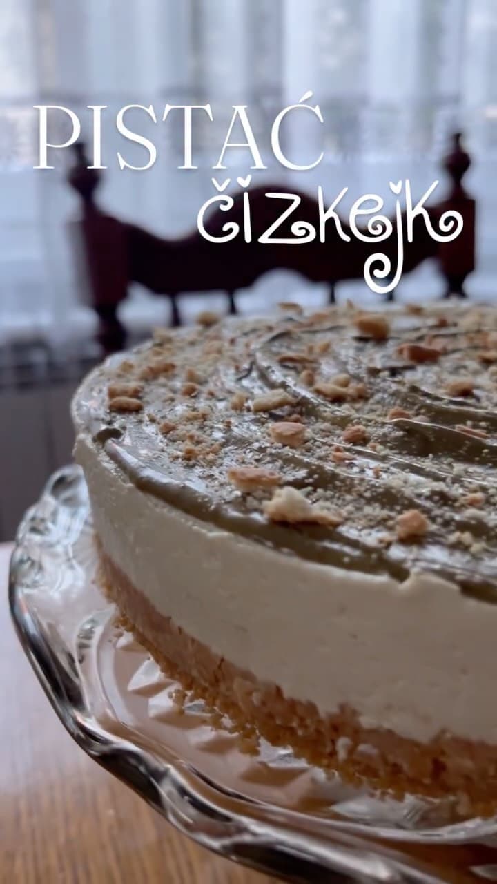 Erfrischender Pistazien-Cheesecake