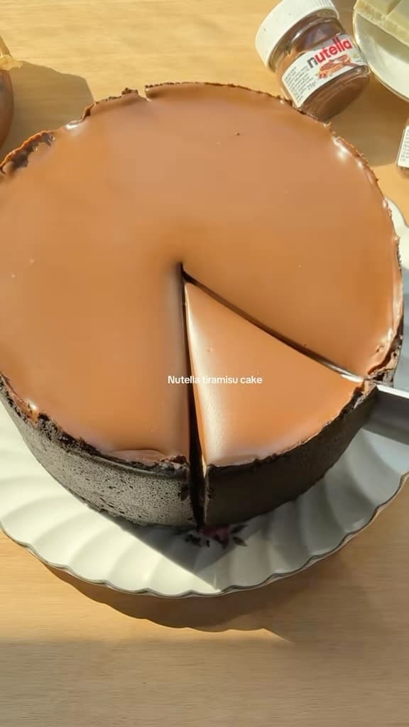 Gâteau Tiramisu Nutella