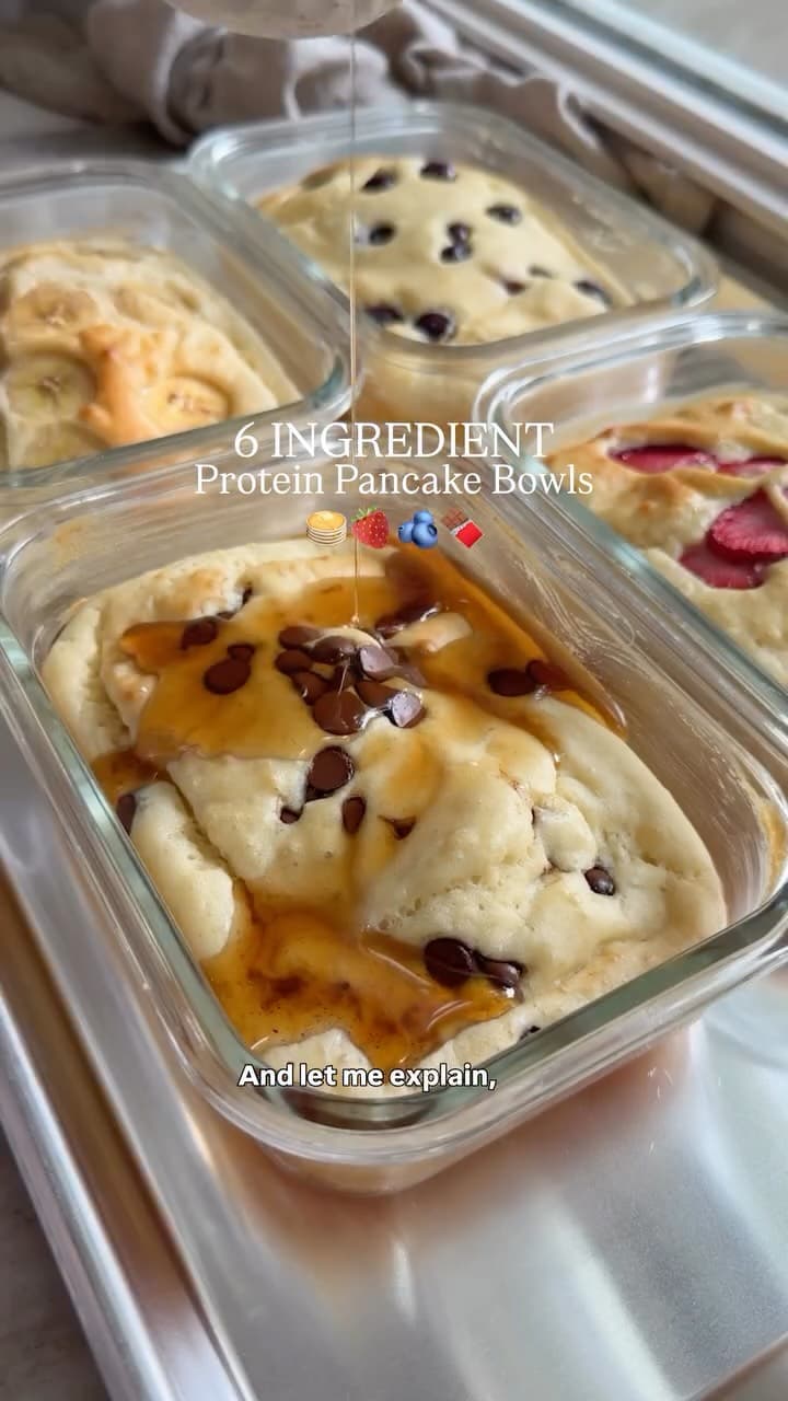 Protein Pancake Bowls