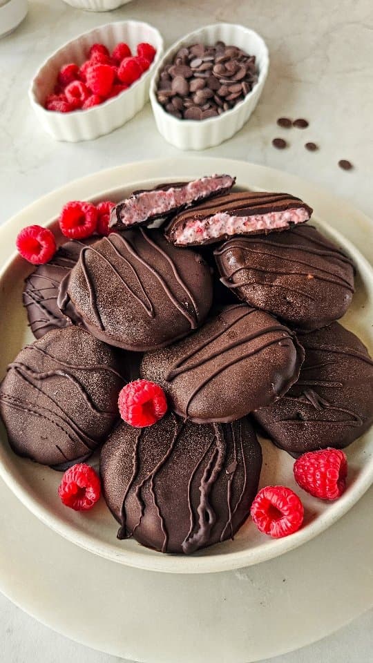 Chocolate Raspberry Mascarpone Bites
