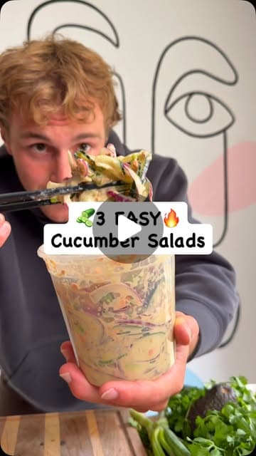 Crispy Edamame Cucumber Salad