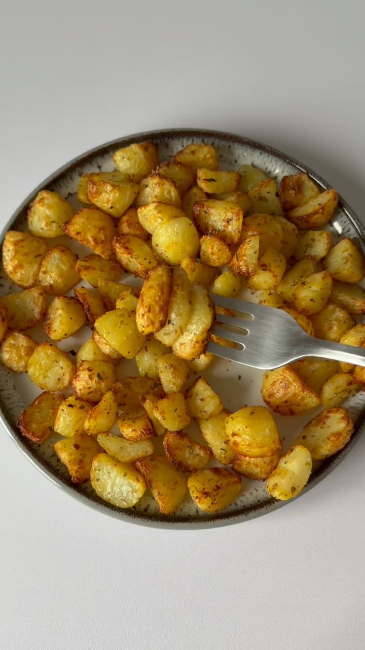 Airfryer potato wedges