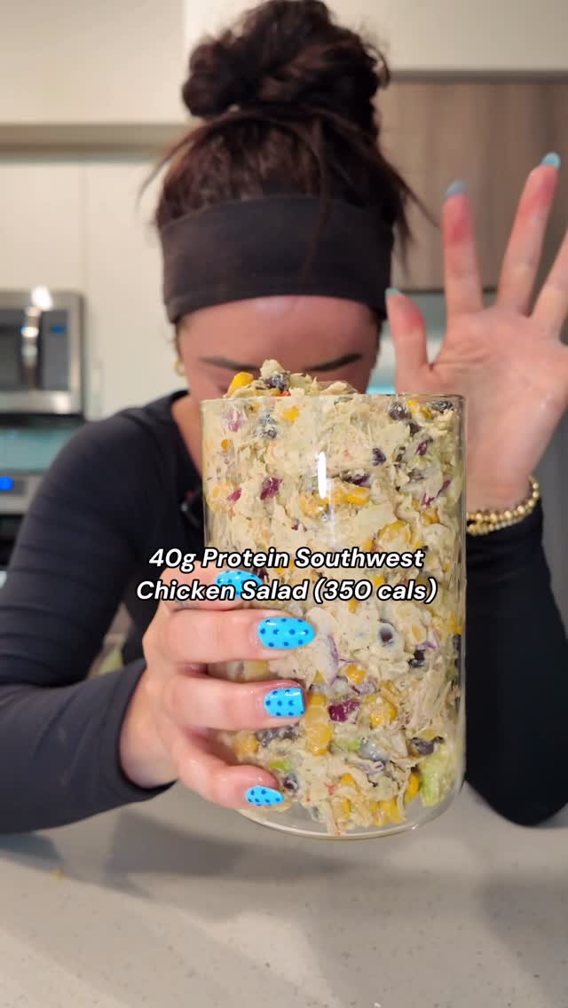 Southwest Chicken Salad Jar
