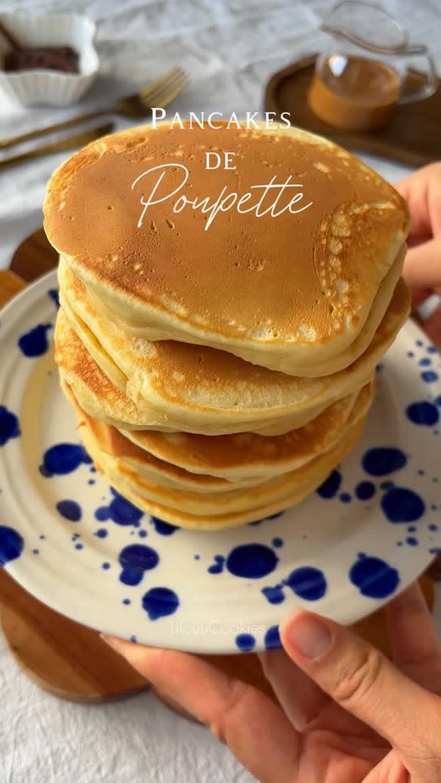 Pancakes moelleux à la vanille