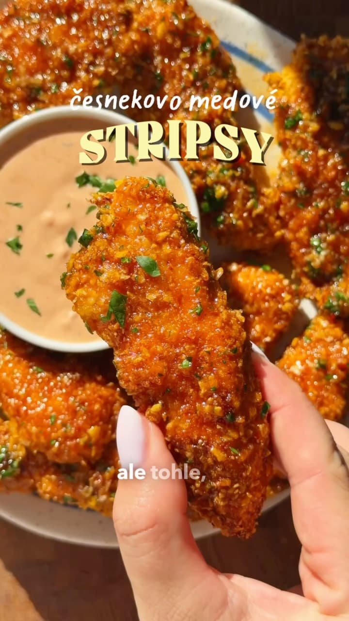 Garlic Honey Chicken Strips