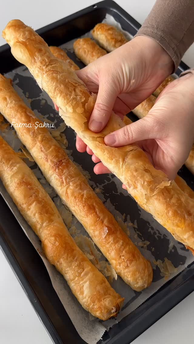 Kıymalı çıtır börek