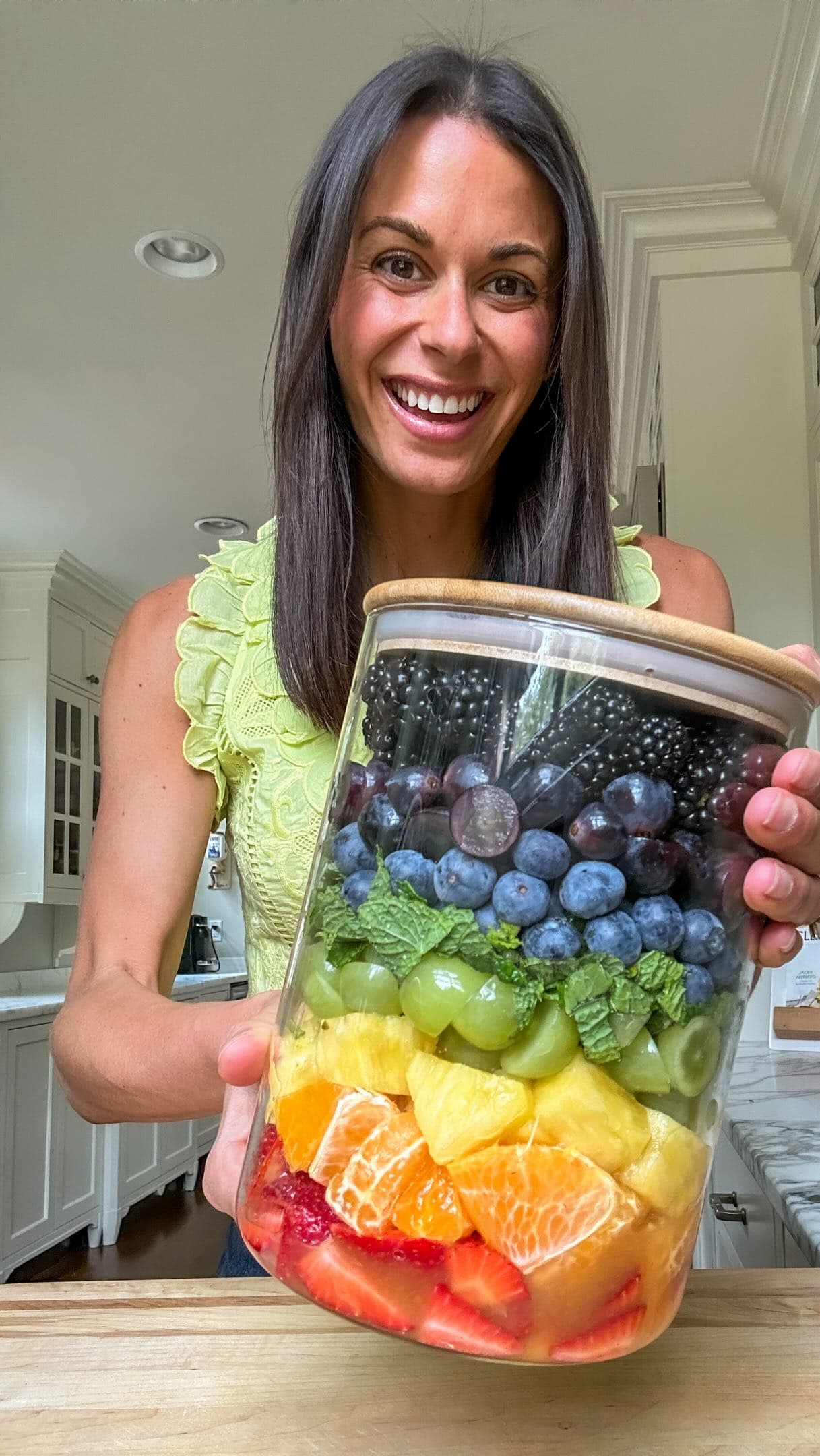 Layered Fruit Salad