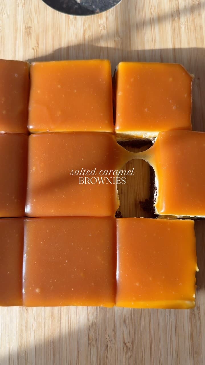 Salted Caramel Brownies