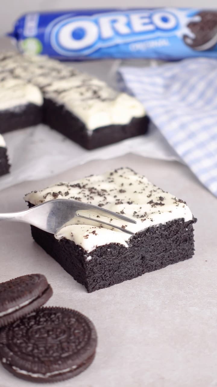 Fluffiger Oreo Kuchen