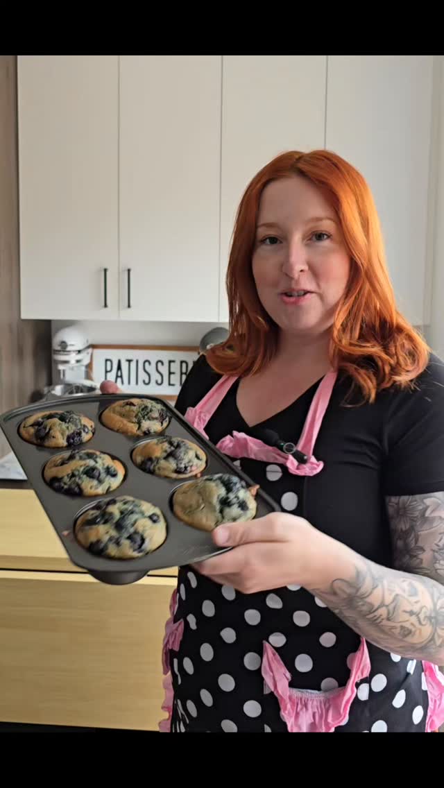 Muffins aux bleuets ULTRA généreux
