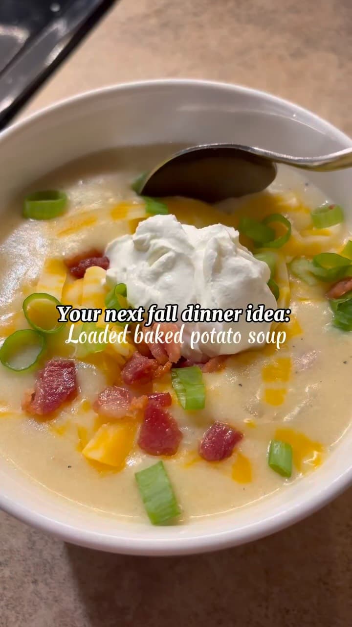 Loaded Baked Potato Soup