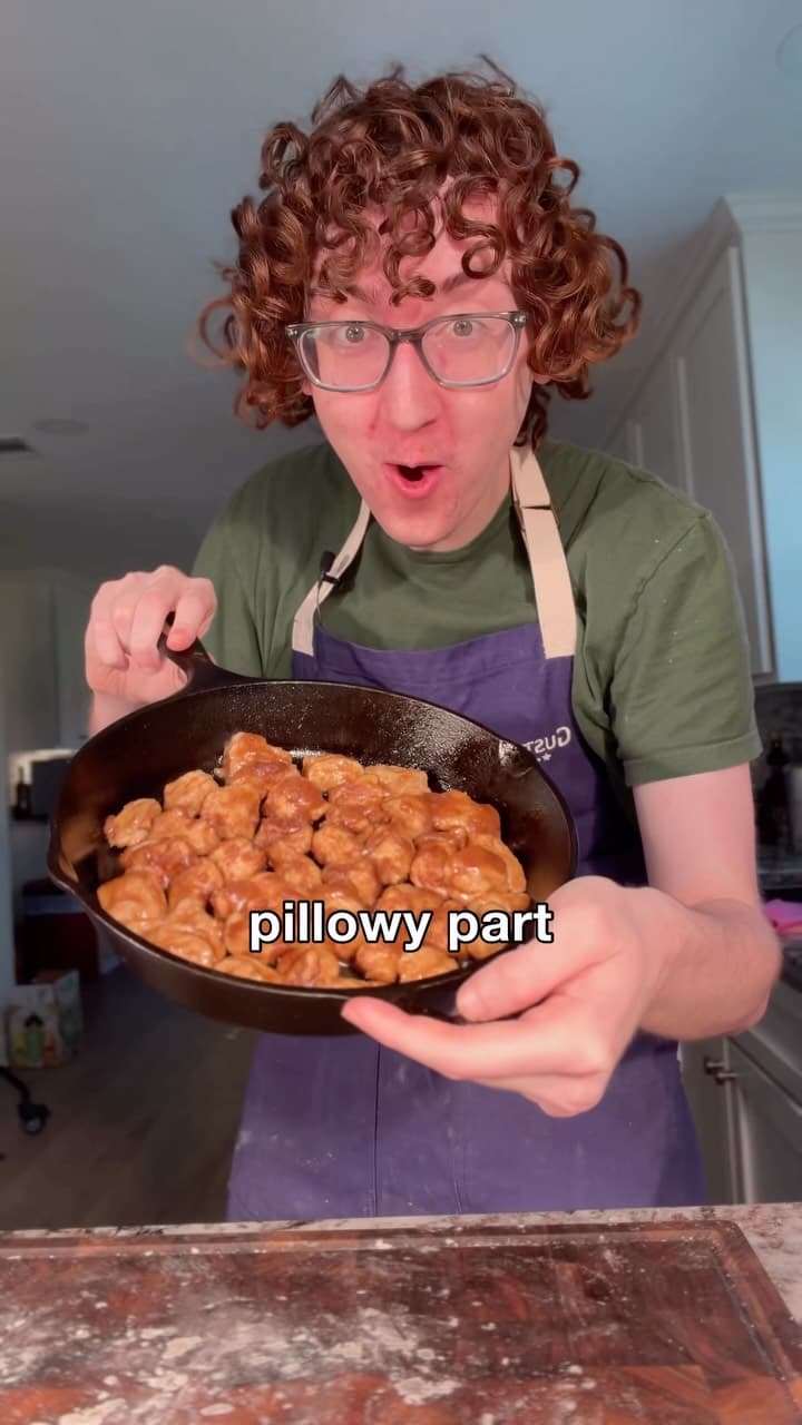 Rollitos de canela en 20 minutos