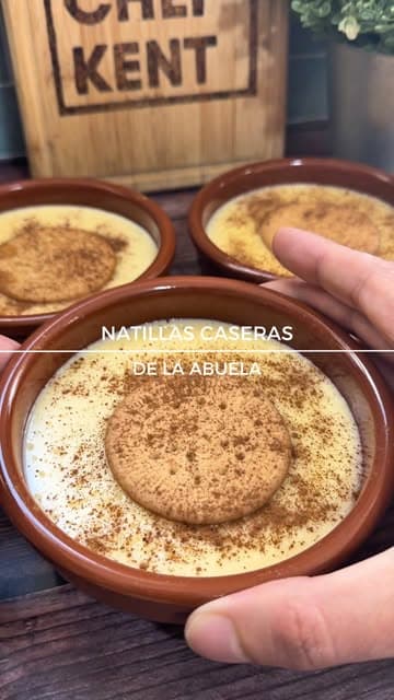 Natillas caseras