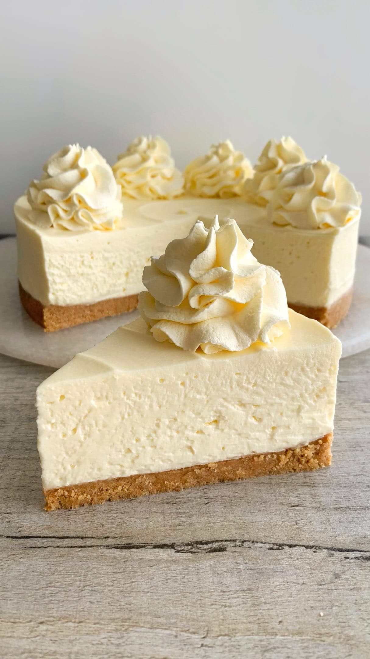 Ultimate Vanilla Cheesecake