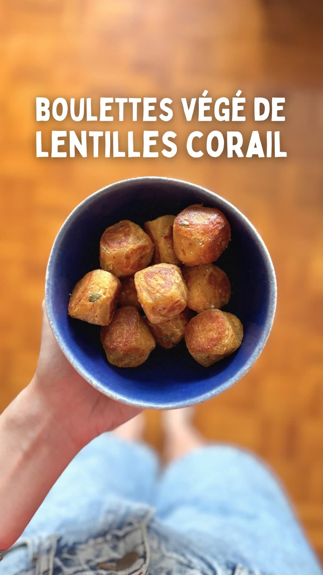 Boulettes aux lentilles corail