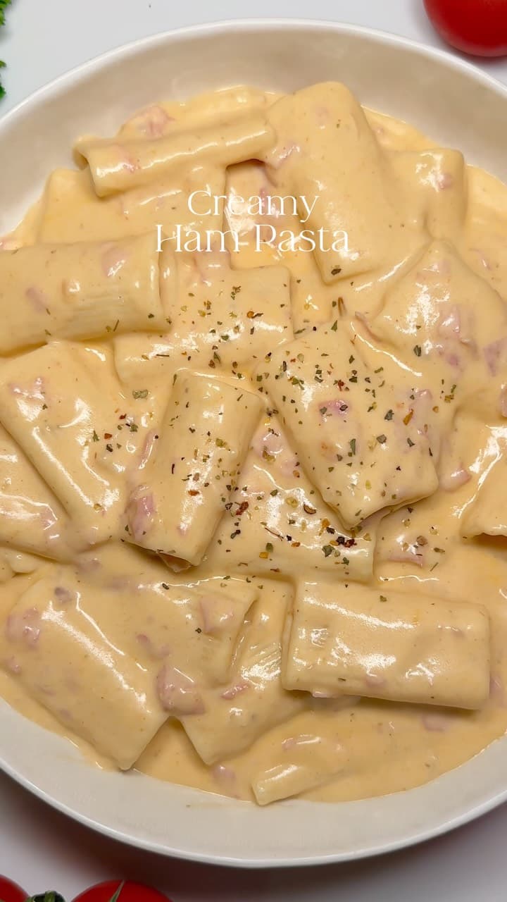Cremige Schinkenpasta