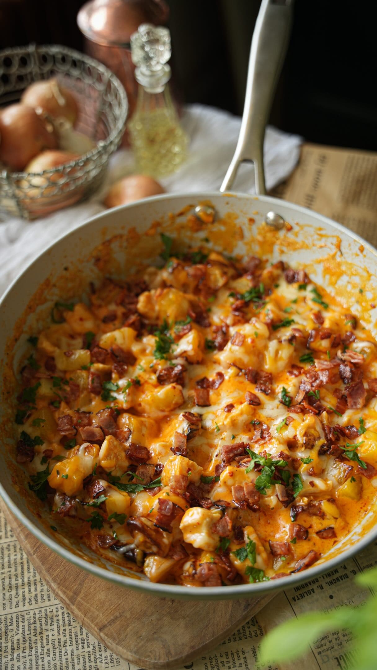 Creamy Potatoes with Chicken