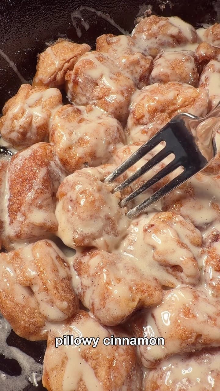 Quick Cinnamon Roll Bites