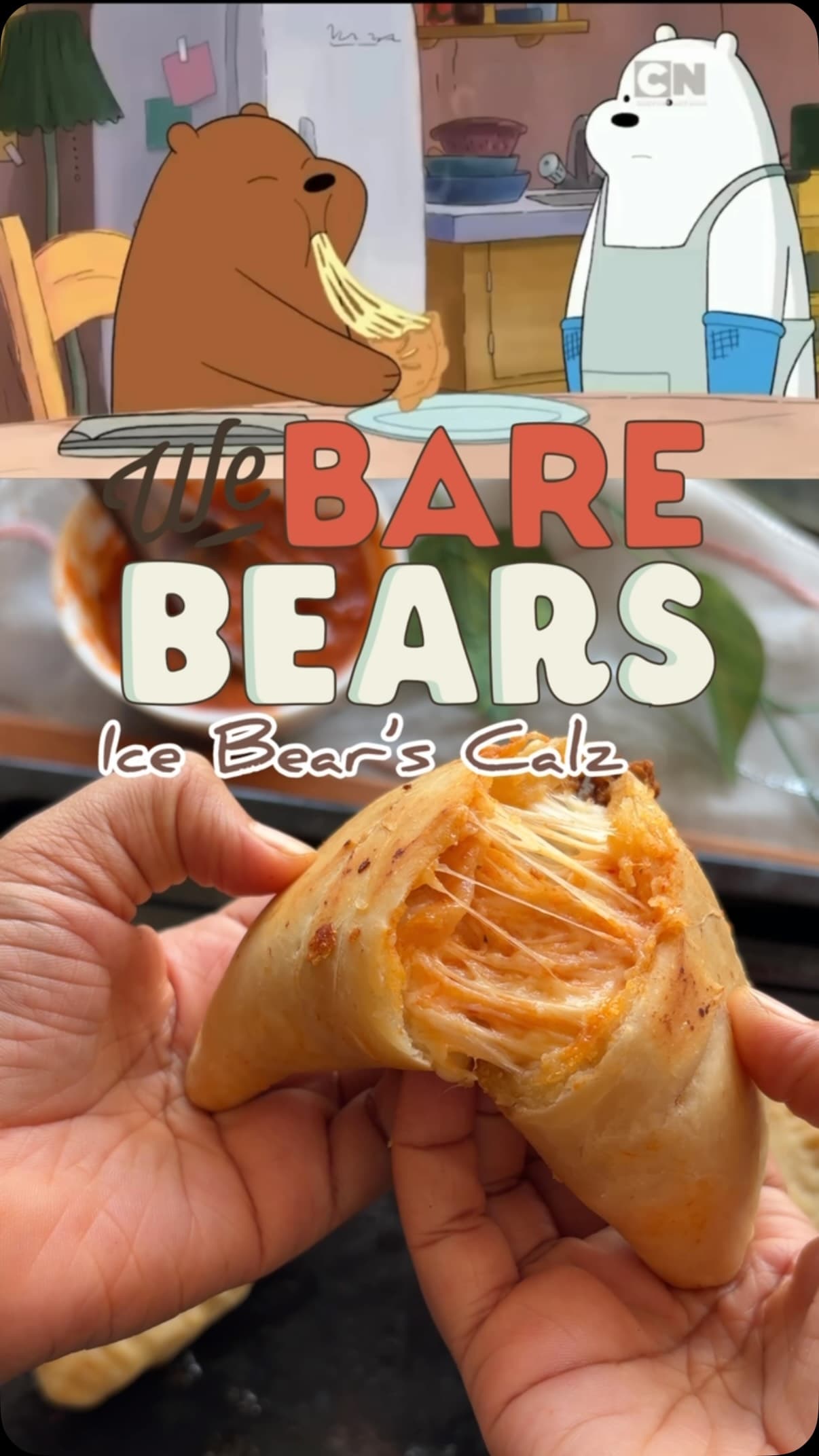 We Bare Bears Calzone Pockets