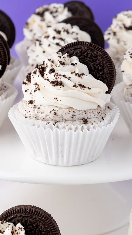 Oreo jégszekrényes muffinok