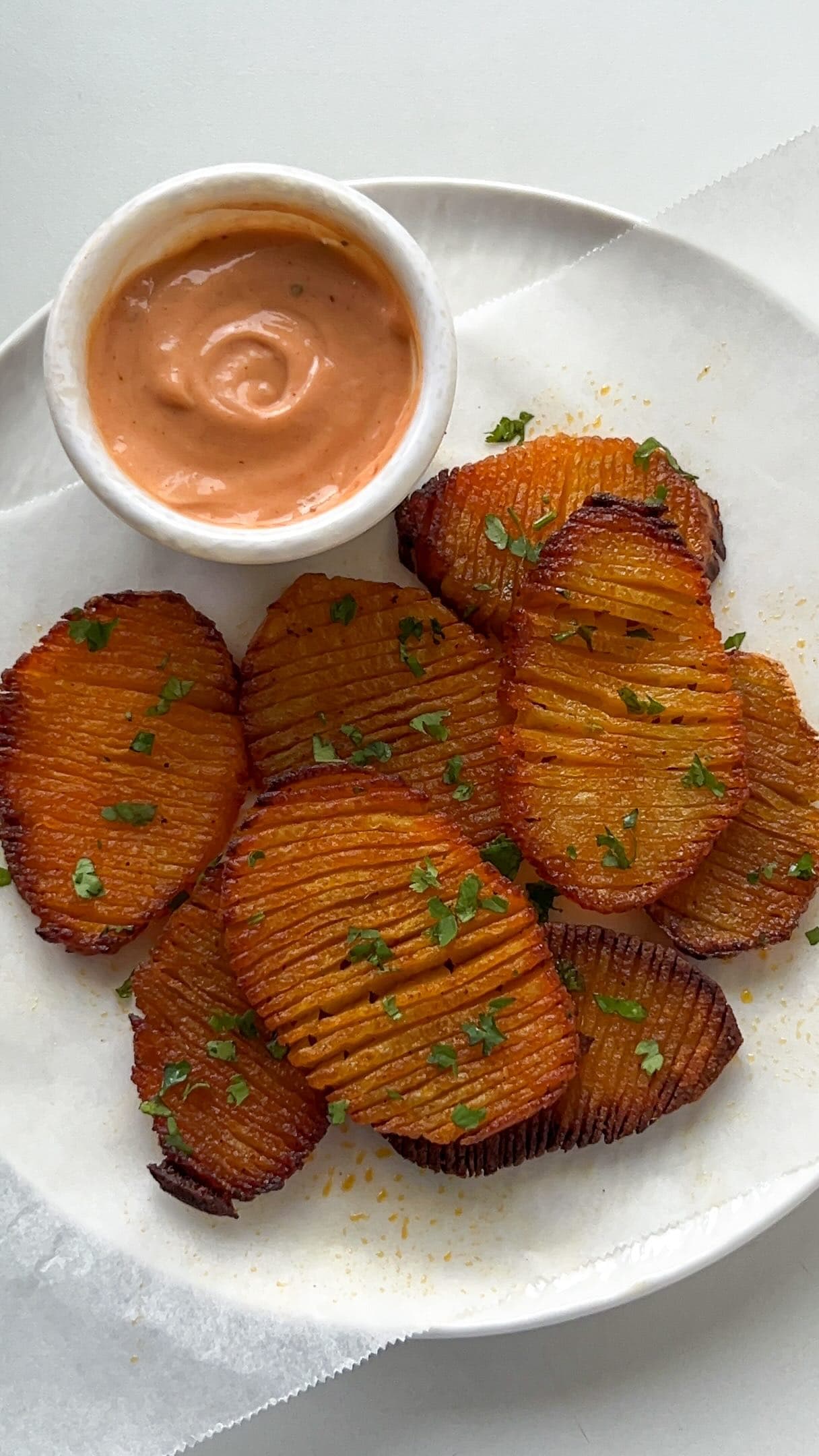 Pull-Apart Accordion Potatoes