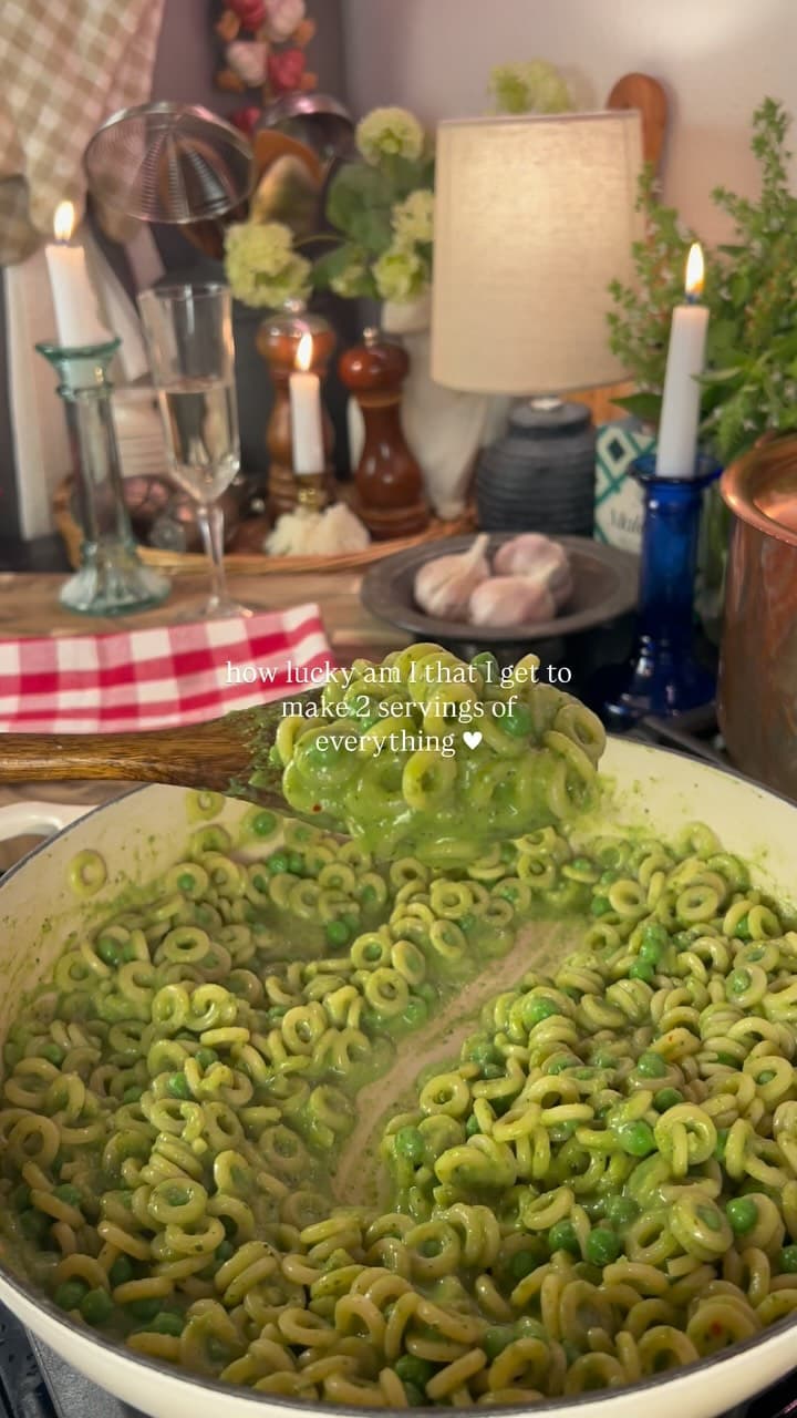 Pesto Pea Pasta