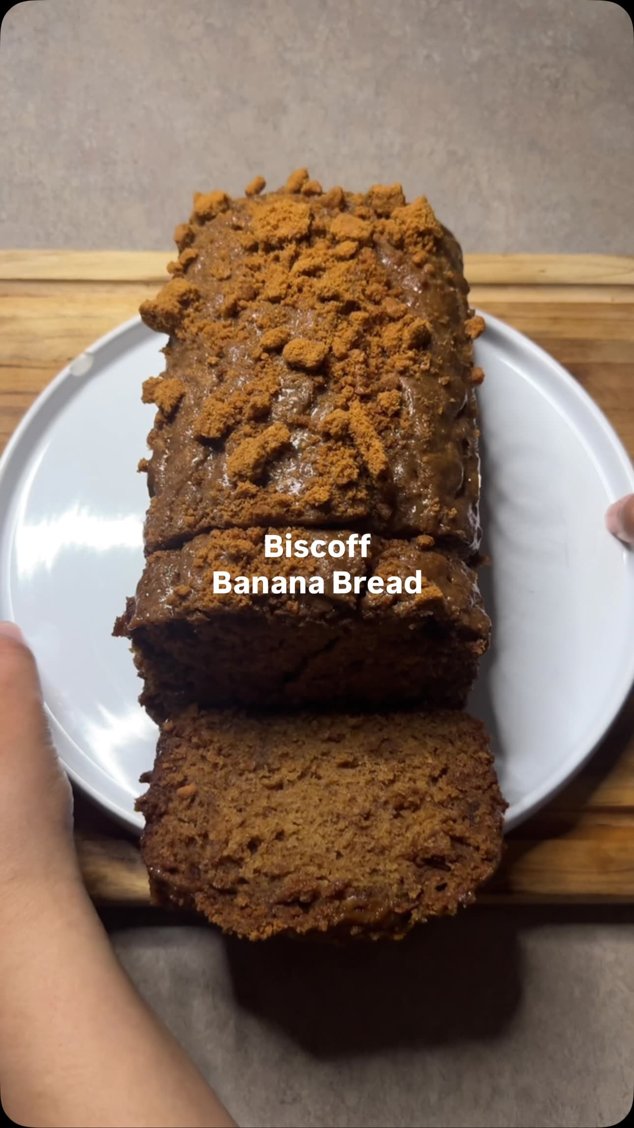 Biscoff Banana Bread