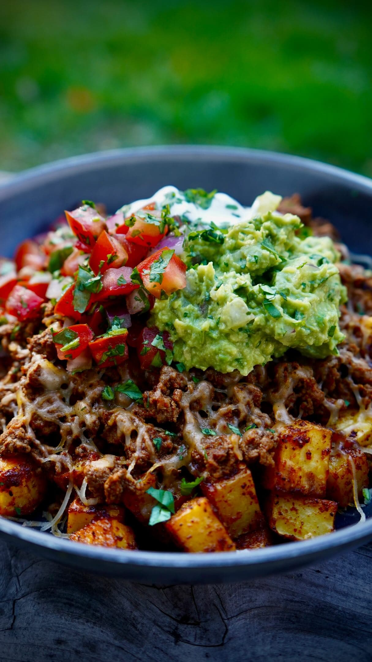 Taco Loaded Potato Bowl