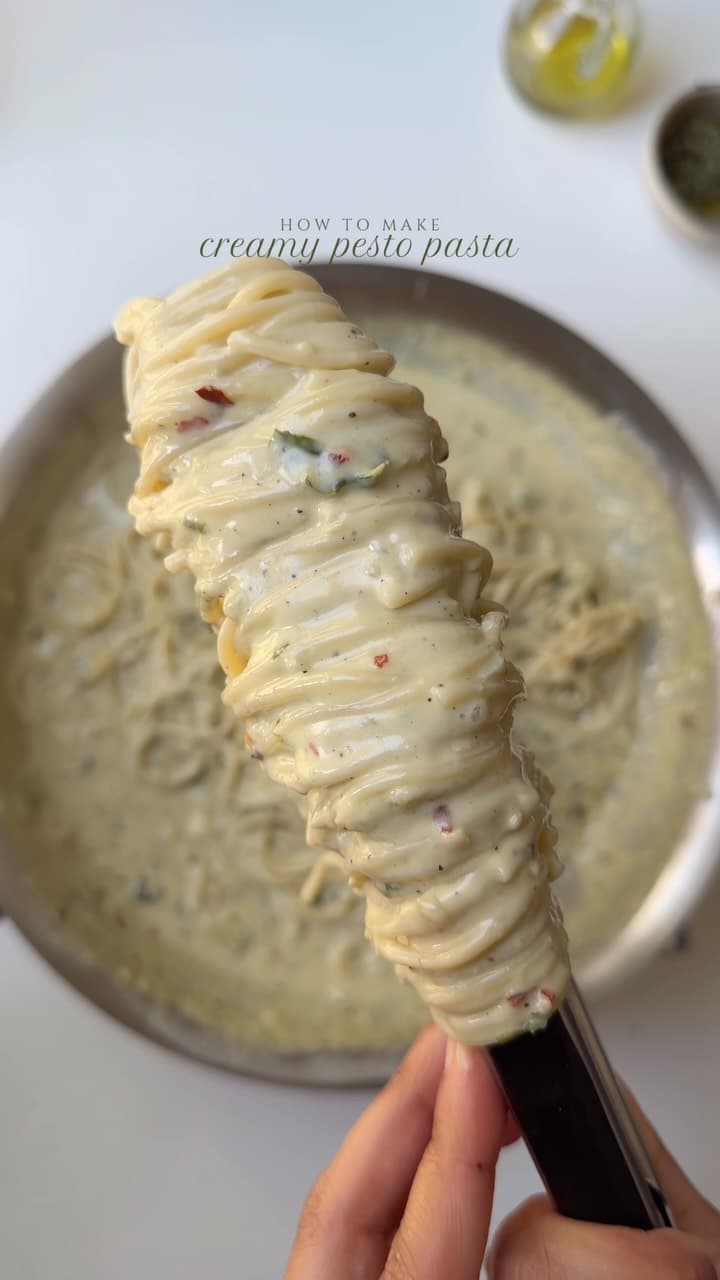 Creamy Pesto Pasta