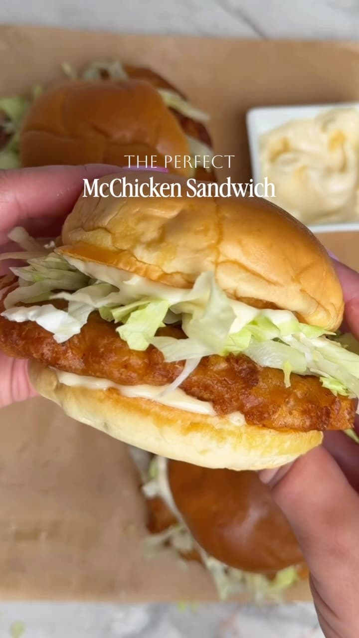 McChicken Copycat Sandwich
