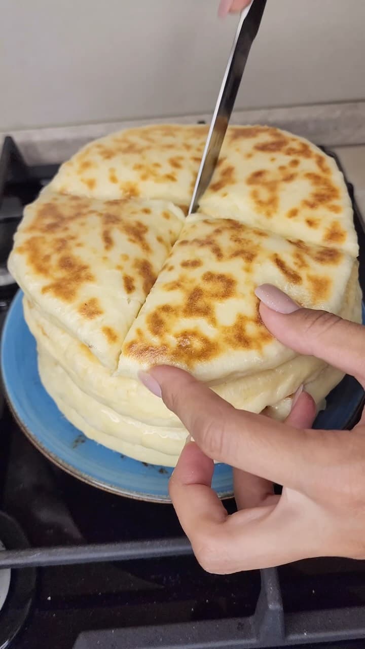 Quick Breakfast Khachapuri