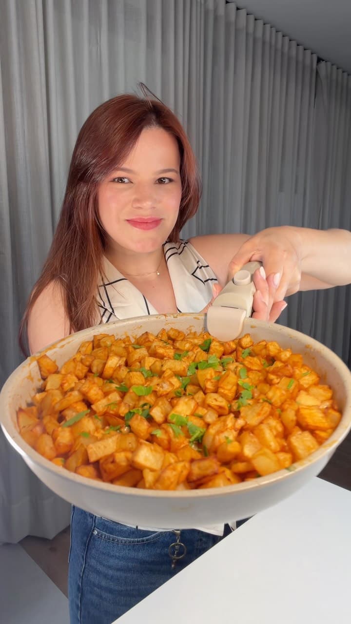 Frango cremoso com batata crocante