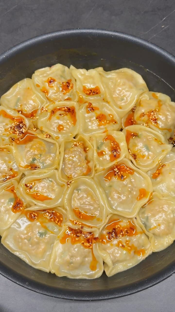 Pan-Fried Dim Sum Dumplings