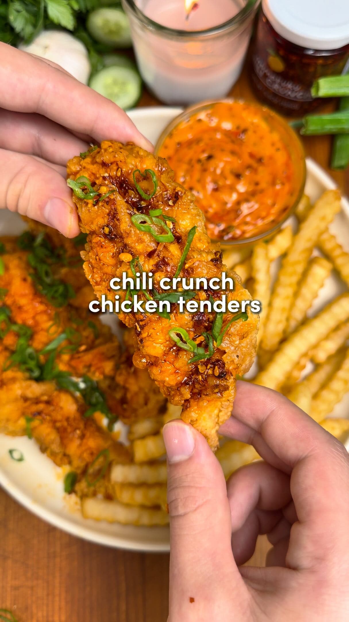 Chili Crunch Chicken Tenders