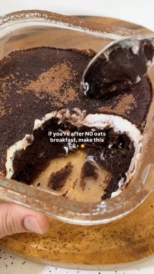 Banana Brownie Tiramisú Saludable