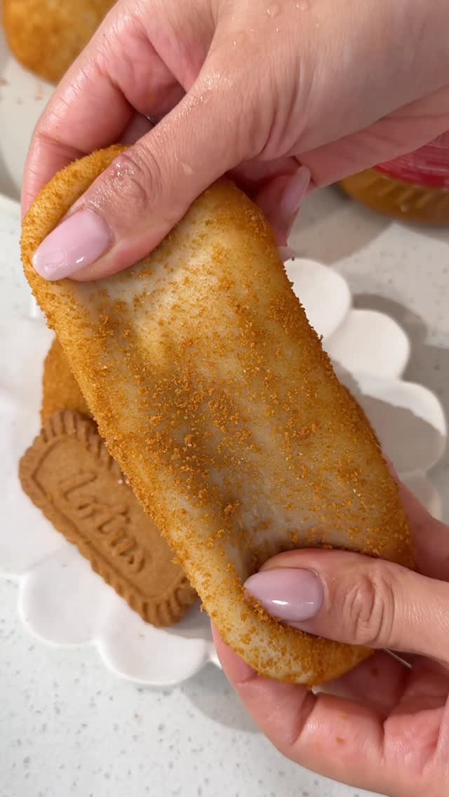 Microwave Biscoff Mochi
