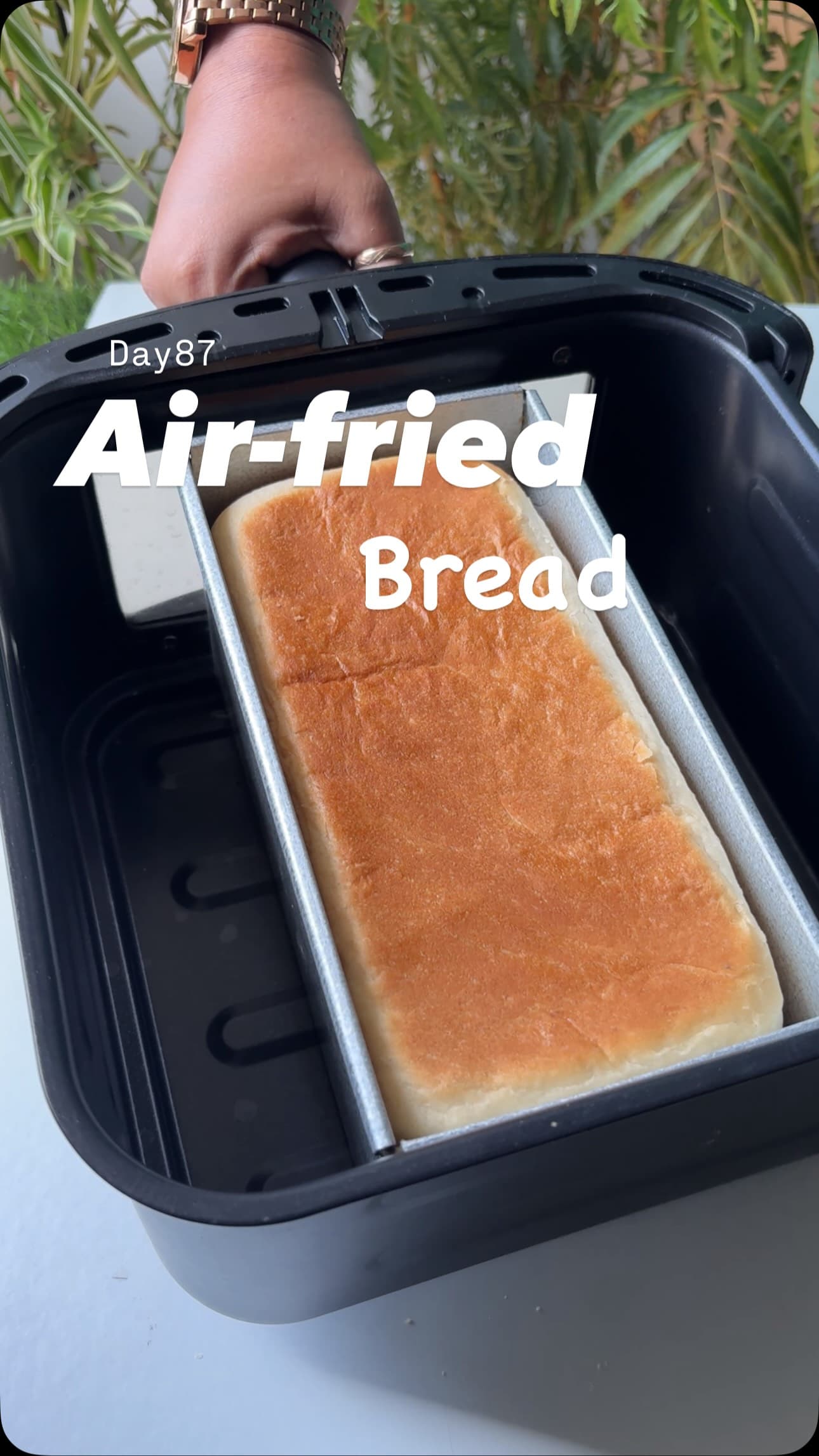 Air-Fried Pullman Bread